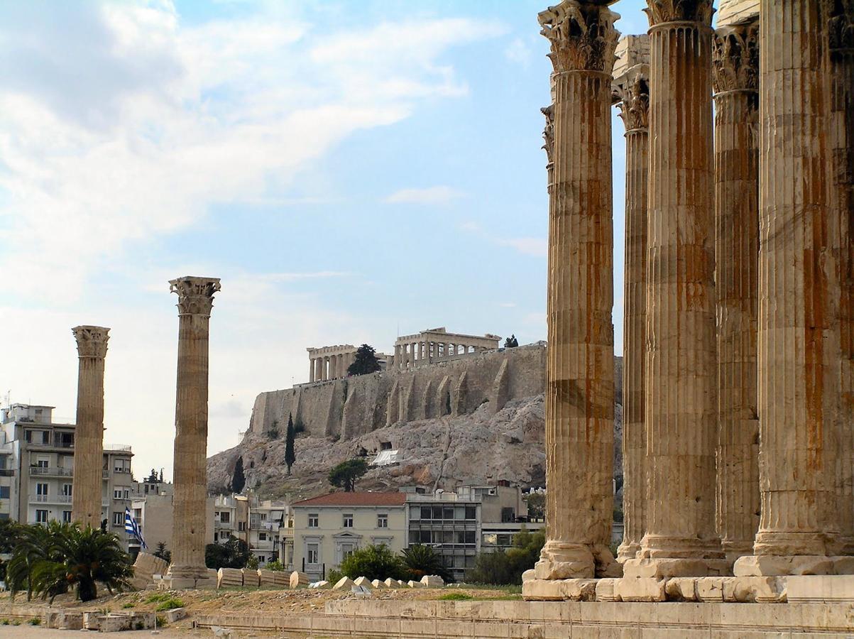 Acropolis cozy blue flat Apartamento Atenas Exterior foto