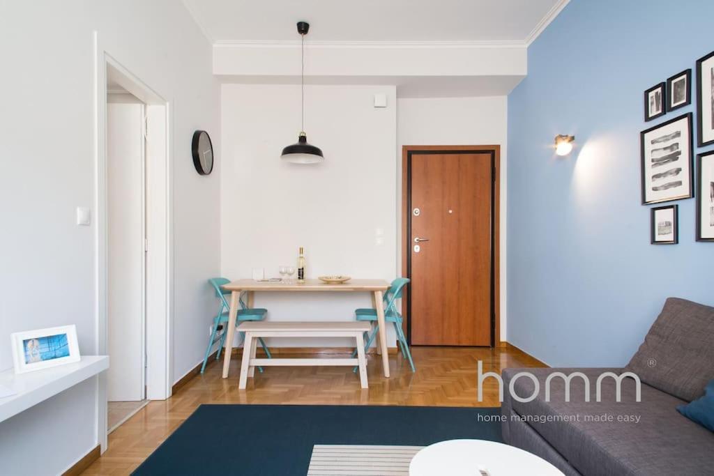 Acropolis cozy blue flat Apartamento Atenas Exterior foto