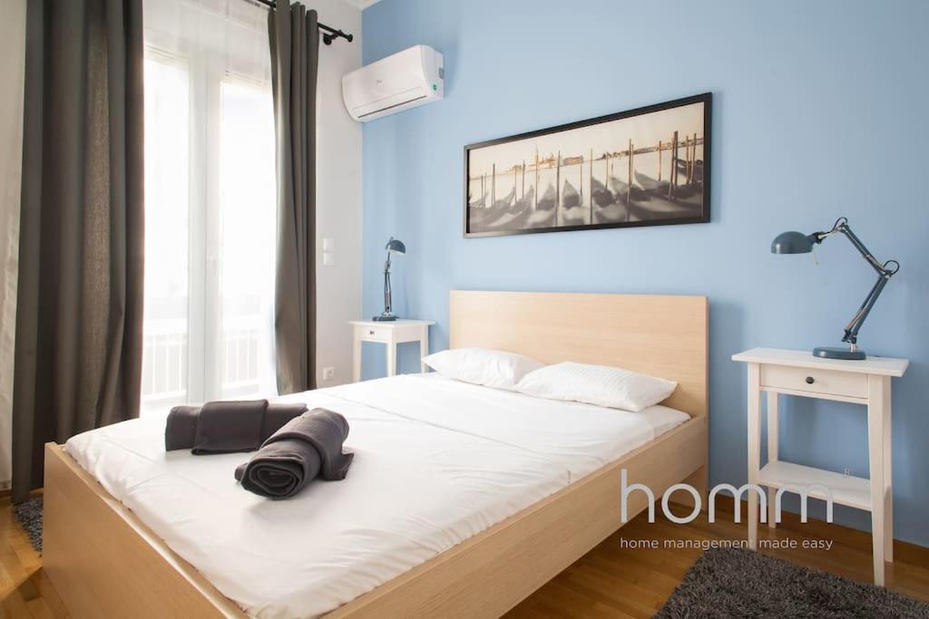 Acropolis cozy blue flat Apartamento Atenas Exterior foto