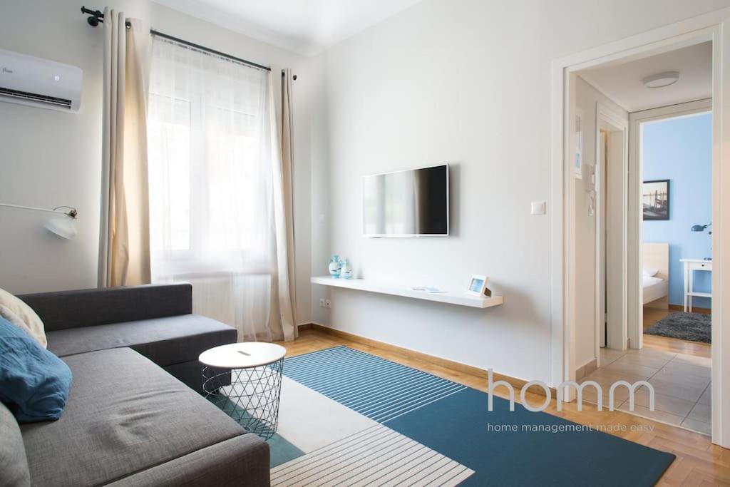 Acropolis cozy blue flat Apartamento Atenas Exterior foto